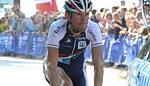 Frank Schleck pendant les championnats du monde sur route 2011